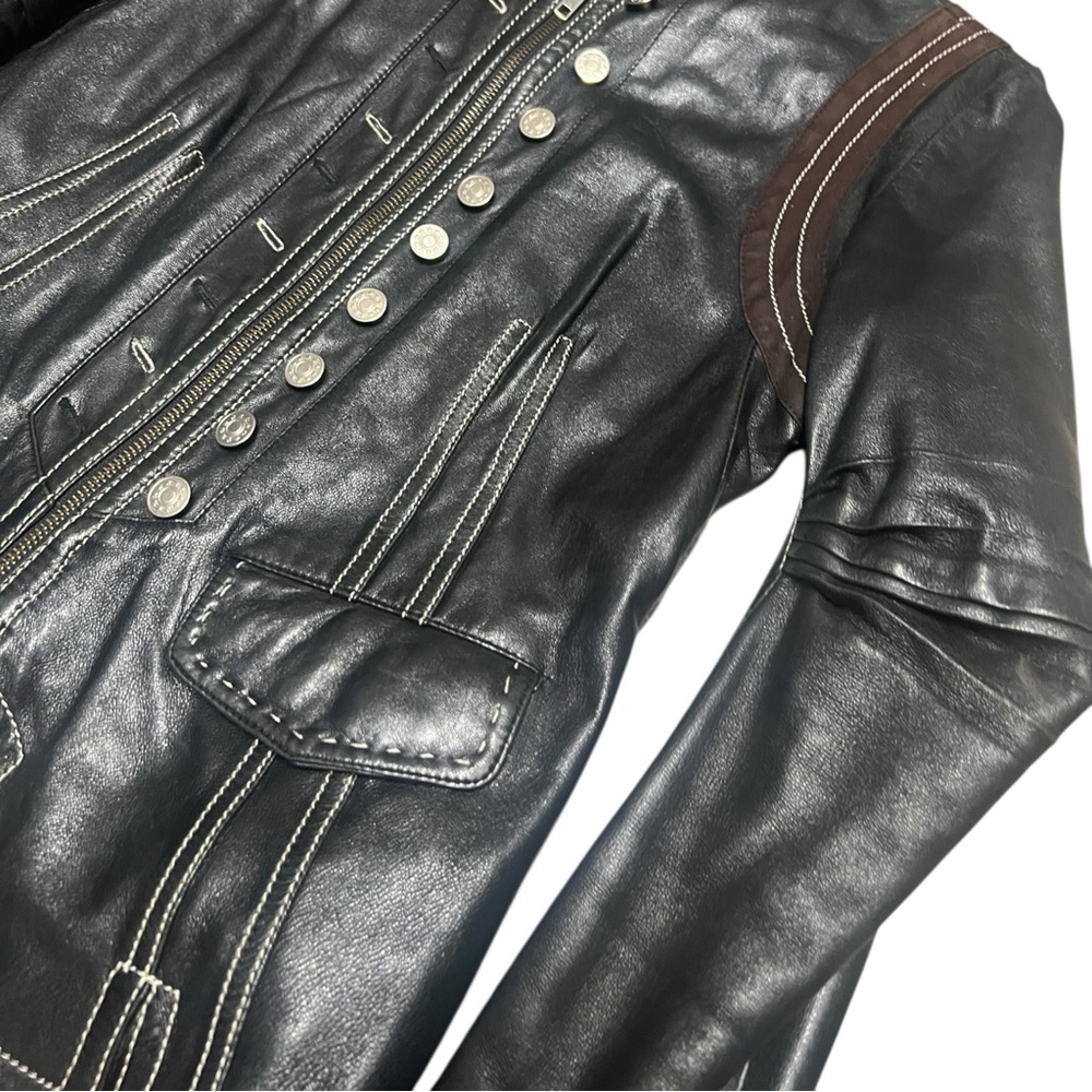 Calf hair+ Leather Jacket… it’s a banger! 🔥 - Picture 4 of 11
